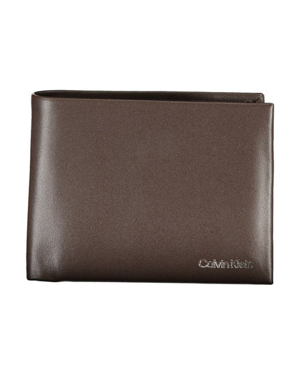 Calvin Klein Brown Leather Wallet