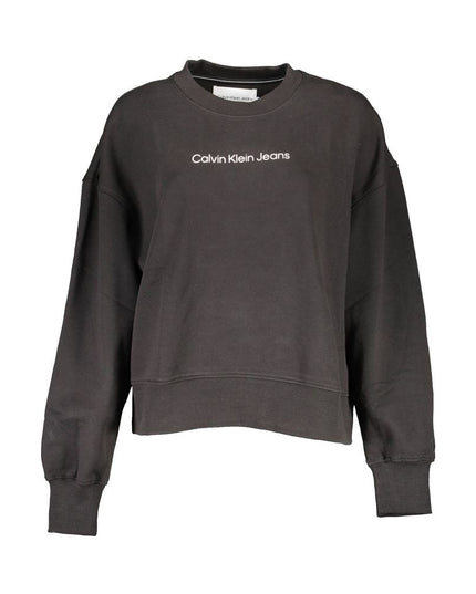 Calvin Klein Black Cotton Women Sweater