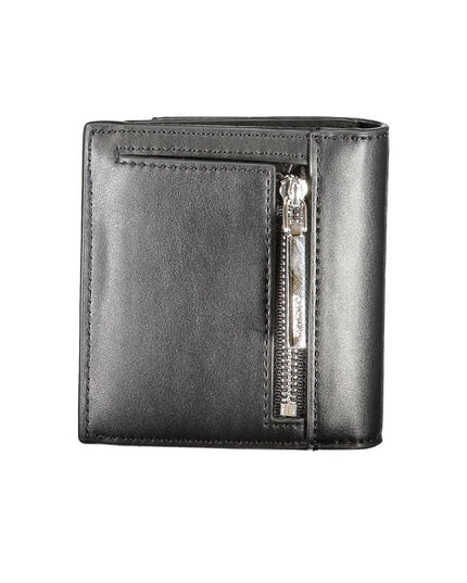 Calvin Klein Black Polyurethane Women Wallet