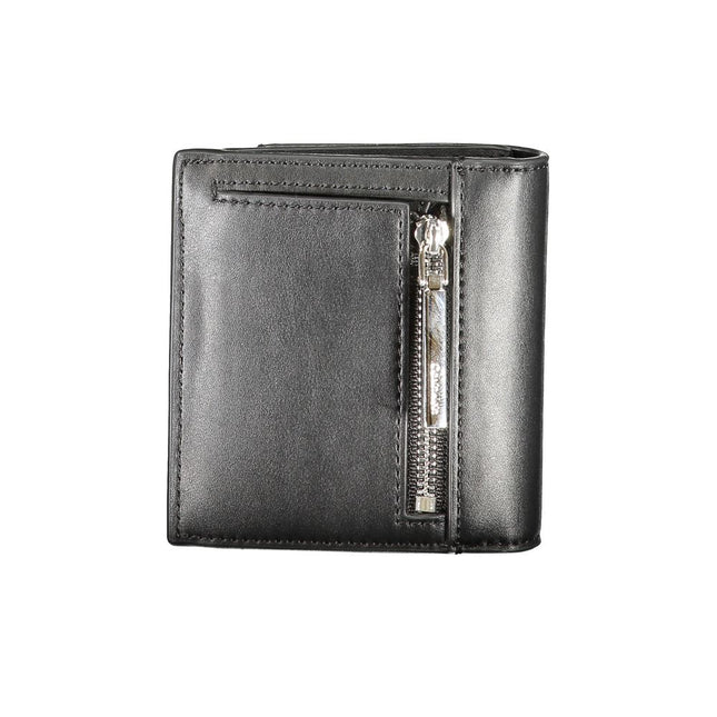 Calvin Klein Black Polyurethane Women Wallet