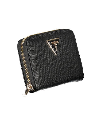 Guess Jeans Black Polyethylene Wallet