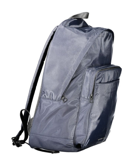 Tommy Hilfiger Blue Polyester Backpack