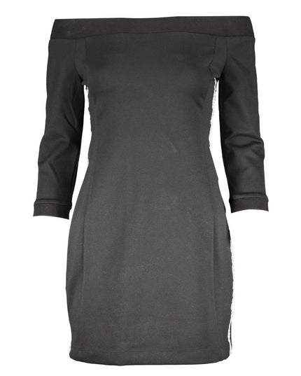 Calvin Klein Black Polyester Women's Dress