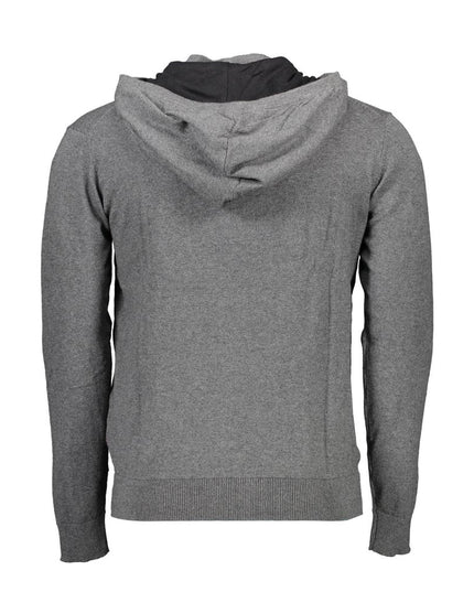 U.S. POLO ASSN. Grigio Cotton Mens Cardigan