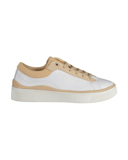 Tommy Hilfiger White Polyester Sneaker
