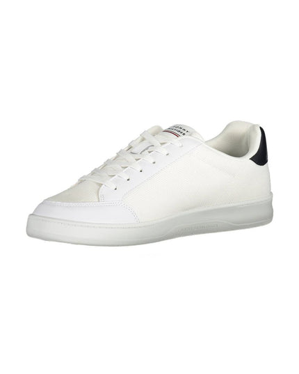 Tommy Hilfiger White Polyester Sneaker