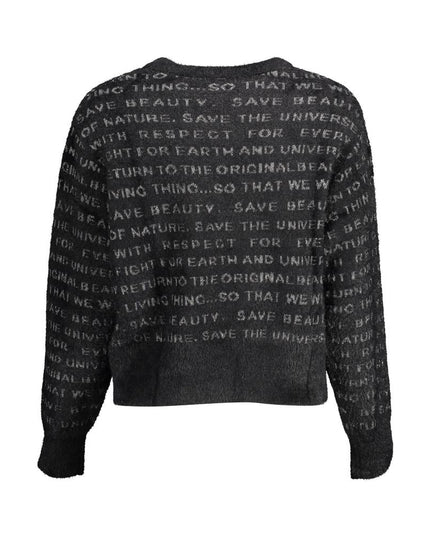 Desigual Black Polyester Sweater