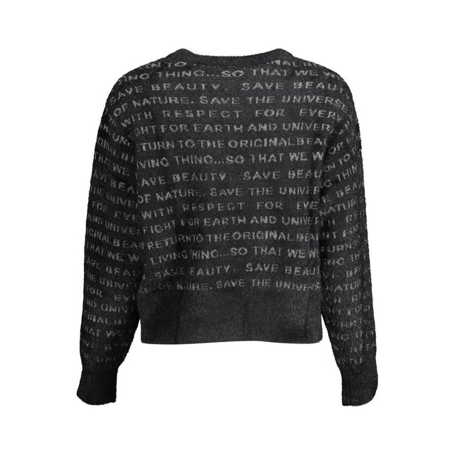 Desigual Black Polyester Sweater