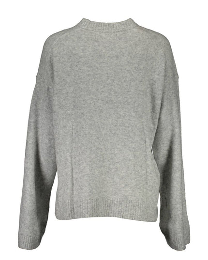 Calvin Klein Gray Wool Sweater
