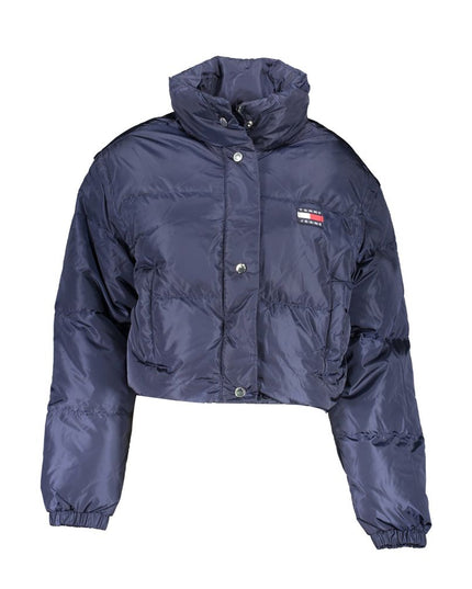 Tommy Hilfiger Blue Polyamide Jackets & Coat