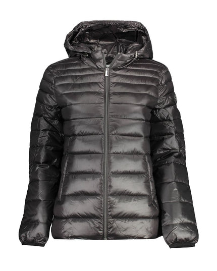 U.S. POLO ASSN. Black Nylon Jackets & Coat