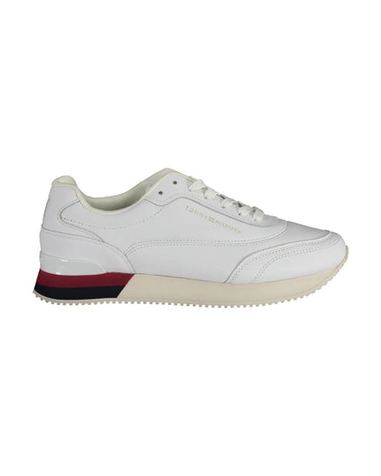 Tommy Hilfiger White Polyester Sneaker