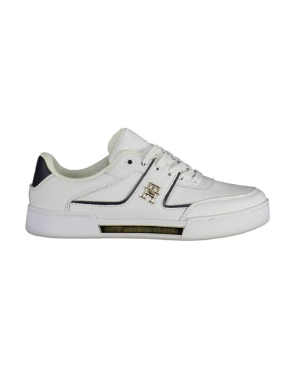 Tommy Hilfiger White Polyester Sneaker