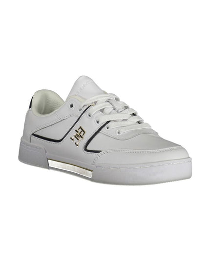 Tommy Hilfiger White Polyester Sneaker