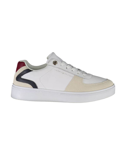 Tommy Hilfiger White Polyester Sneaker
