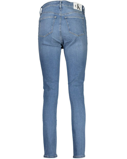 Calvin Klein Blue Cotton Women Jeans