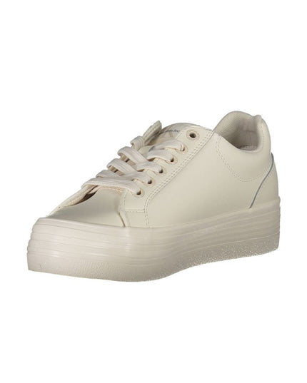 Calvin Klein White Polyester Sneaker