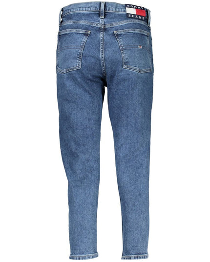 Tommy Hilfiger Blue Cotton Women's Slim-Fit Jean
