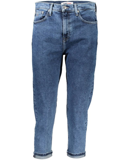 Tommy Hilfiger Blue Cotton Women's Slim-Fit Jean