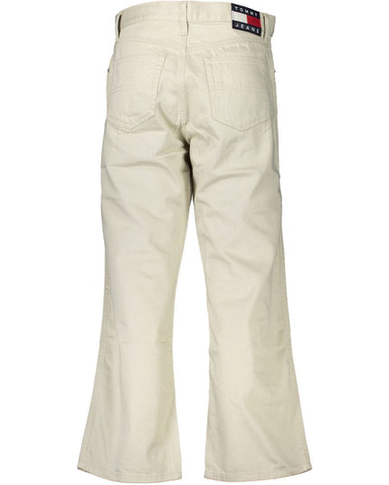 Tommy Hilfiger Beige Cotton Women Jeans
