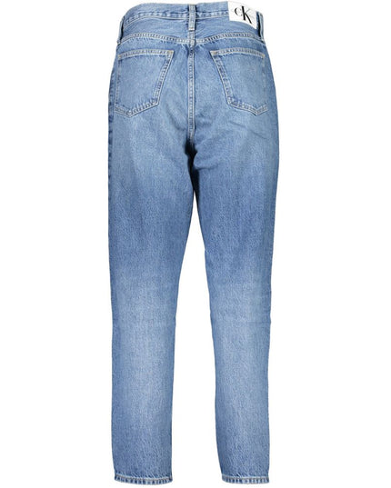 Calvin Klein Blue Cotton Women's Jeans