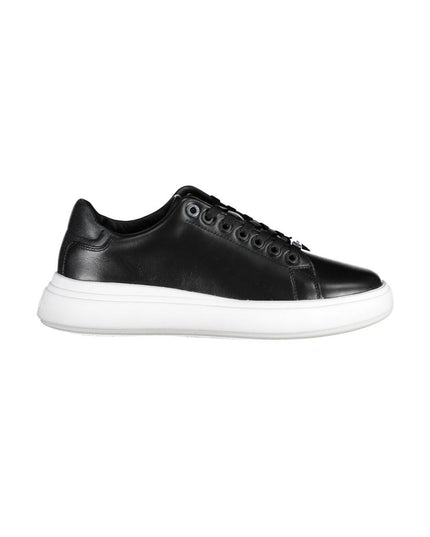 Calvin Klein Black Polyester Sneaker