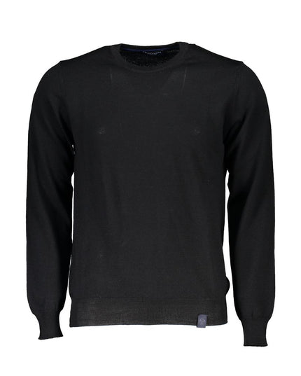 North Sails Black Fabric Sweater