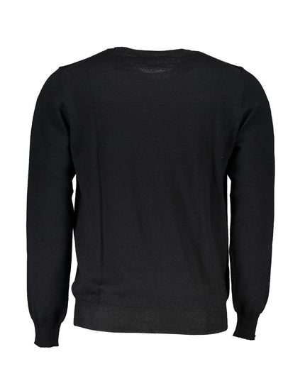 North Sails Black Fabric Sweater