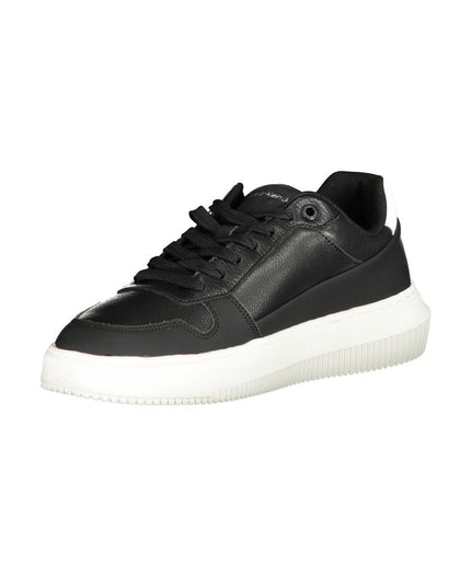 Calvin Klein Black Polyester Sneaker