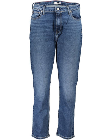 Tommy Hilfiger Blue Cotton Women Jeans