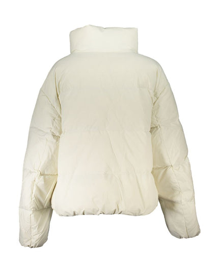 Calvin Klein White Polyamide Jackets & Coat