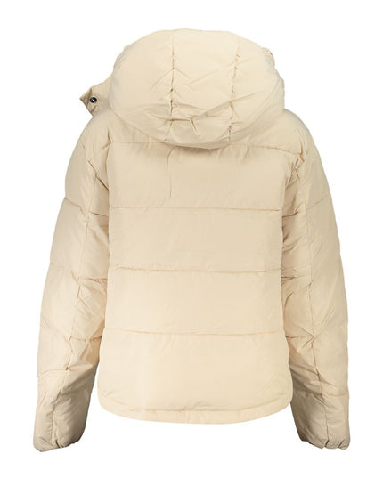 Calvin Klein Beige Polyester Jackets & Coat