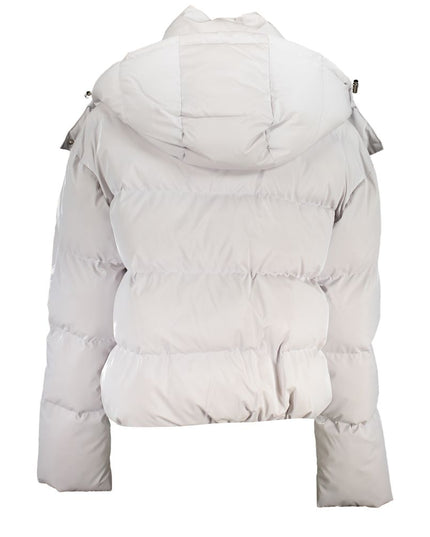 Patrizia Pepe White Polyethylene Jackets & Coat
