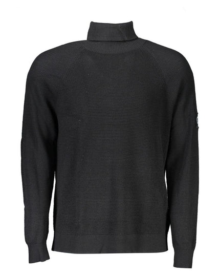 Calvin Klein Nero Wool Mens Sweater