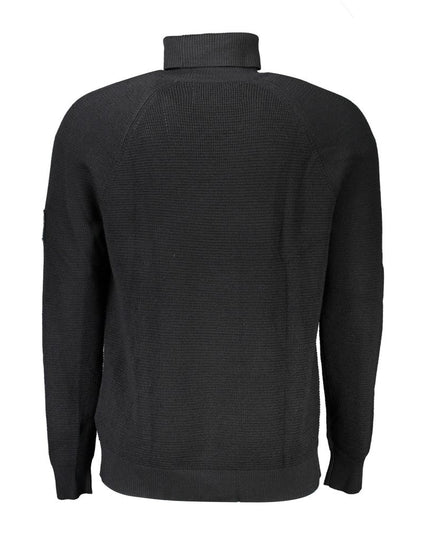 Calvin Klein Nero Wool Mens Sweater