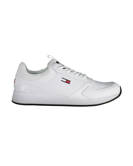 Tommy Hilfiger White Polyester Sneaker