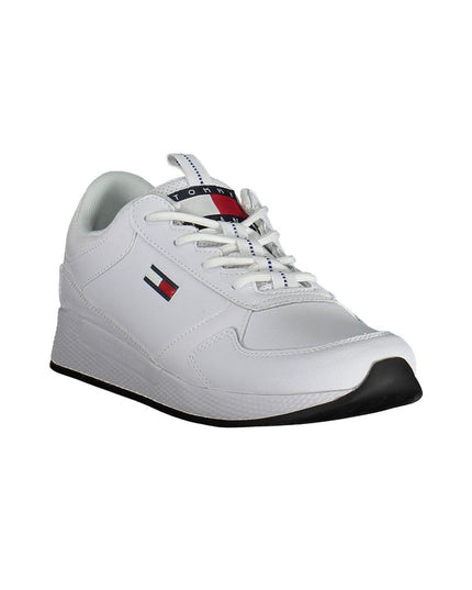 Tommy Hilfiger White Polyester Sneaker