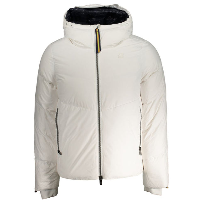 K-WAY White Polyester Men Jacket