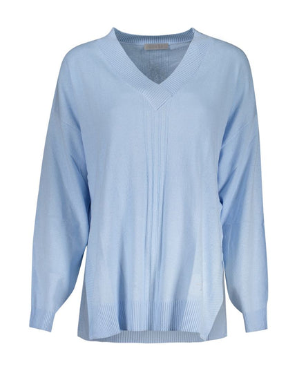 Guess Jeans Azzurro Acrylic Womens Sweater