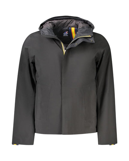 K-WAY Black Polyester Men Jacket