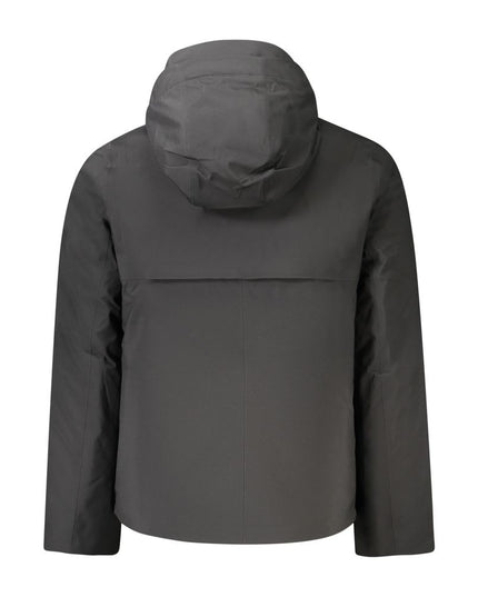 K-WAY Black Polyester Men Jacket