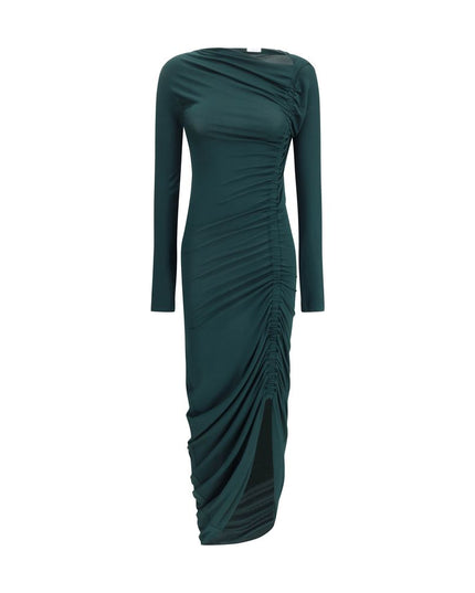 Ferragamo Green Viscose Casual Dress
