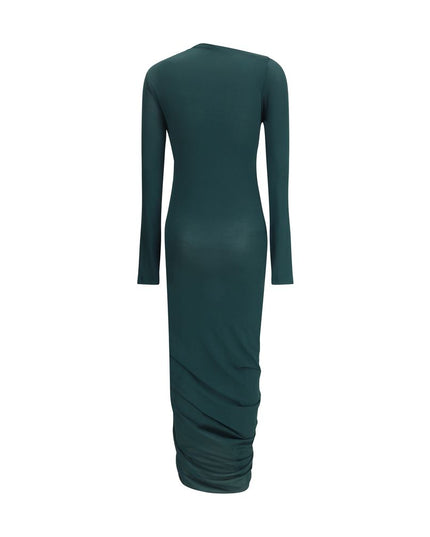 Ferragamo Green Viscose Casual Dress