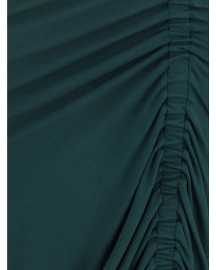 Ferragamo Green Viscose Casual Dress