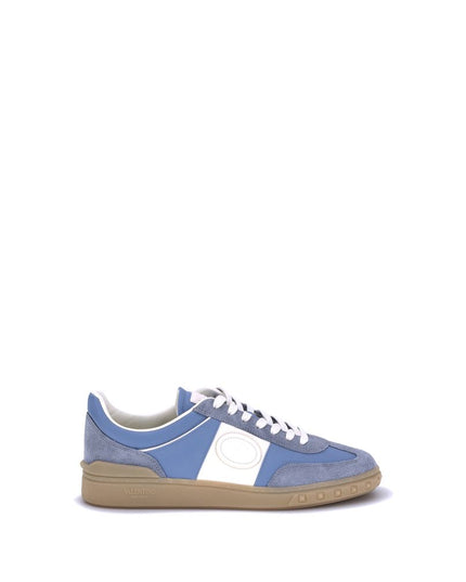 Valentino Garavani Light Blue Rubber Low Top Sneakers