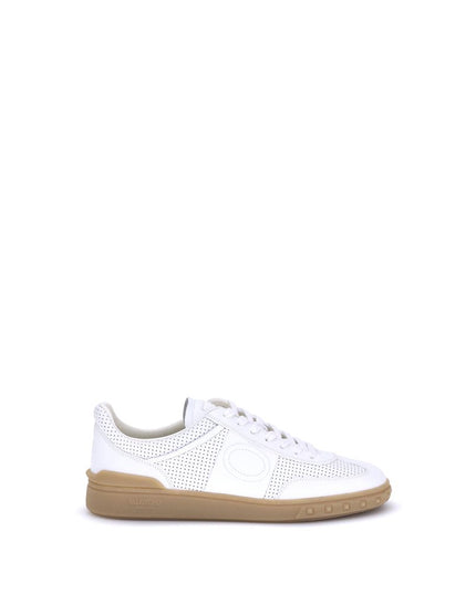 Valentino Garavani White Rubber Low Top Sneakers