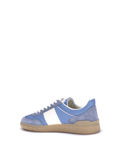 Valentino Garavani Light Blue Rubber Low Top Sneakers