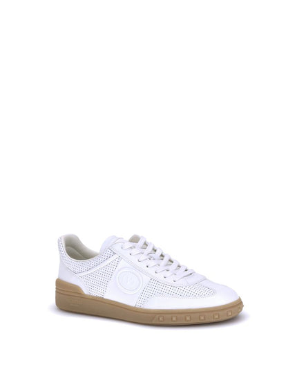 Valentino Garavani White Rubber Low Top Sneakers