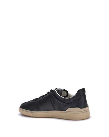 Valentino Garavani Black Rubber Low Top Sneakers