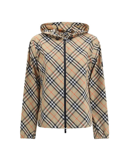 Burberry Beige Polyester Shell Jacket